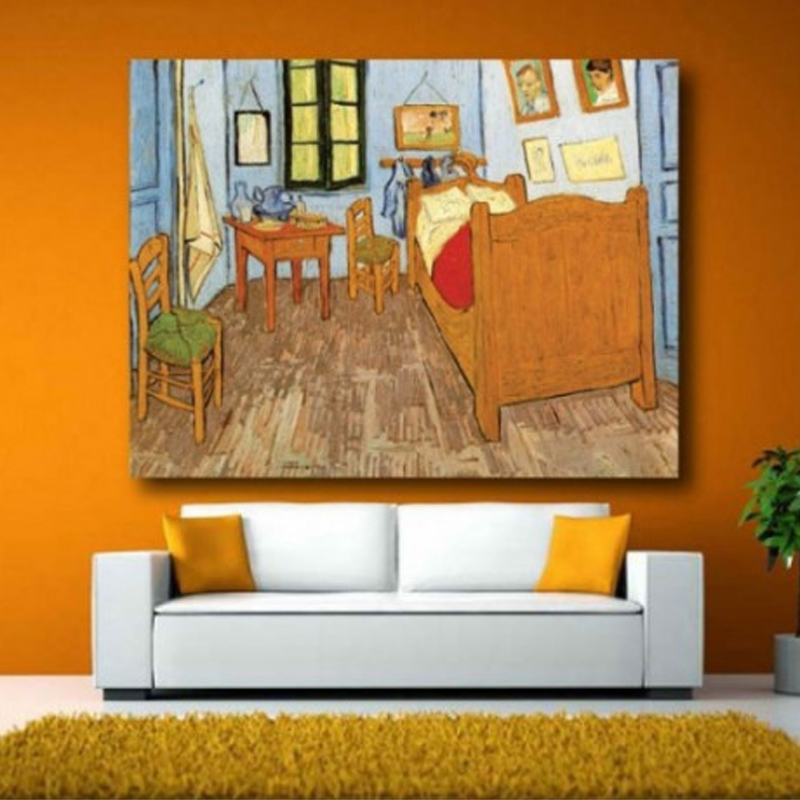 Πίνακας σε καμβά με Ζωγραφική Van Gogh Bedroom in Arles